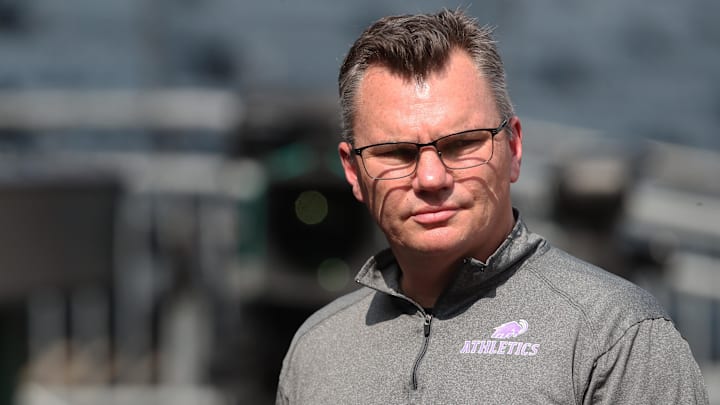 Jun 4, 2025; Pittsburgh, Pennsylvania, USA;  Pittsburgh Pirates general manager Ben Cherington looks on during batting practice before the game against the Houston Astros at PNC Park. Mandatory Credit: Charles LeClaire-Imagn Images