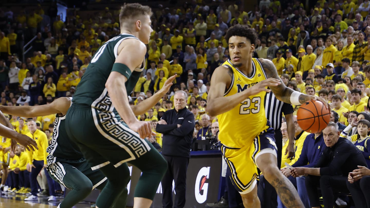 Michigan Crushes MSU for Second Time This Season, Yaxel Lendeborg Deserves B1G POY
