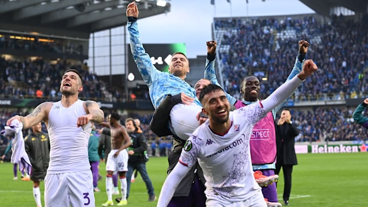 Club Brugge v ACF Fiorentina: Semi-final Second Leg - UEFA Europa Conference League 2023/24