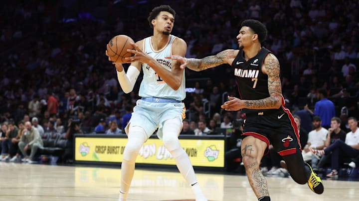 San Antonio Spurs v Miami Heat