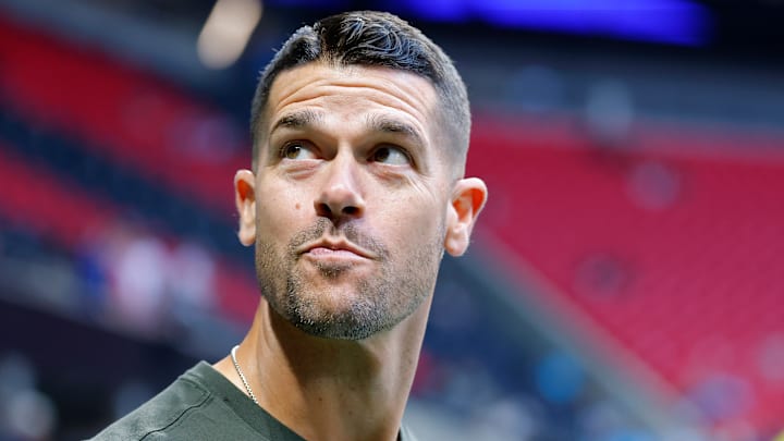 Carolina Panthers head coach Dave Canales Carolina Panthers head coach Dave Canales