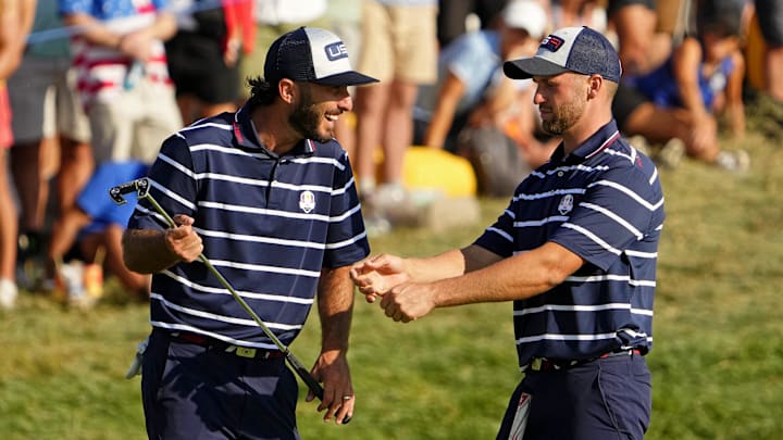 2023 Ryder Cup teammates Max Homa and Wyndham Clark will be part of ESPN's Masters Par 3 contest coverage this year. 