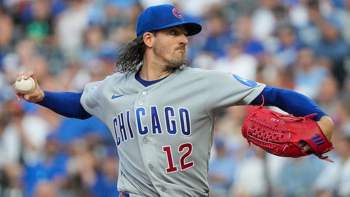 Current Chicago Cubs and former Toronto Blue Jays starting pitcher Kevin Gausman Current Chicago Cubs and former Toronto Blue Jays starting pitcher Kevin Gausman