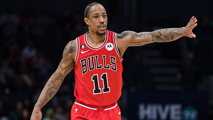 DeMar DeRozan está en su último año de contrato con los Chicago Bulls 