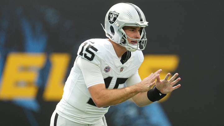 Las Vegas Raiders quarterback Fernando Mendoza Las Vegas Raiders quarterback Fernando Mendoza