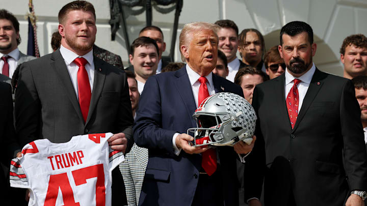 President Trump Congratulates 2025 College Football National Champion Ohio State University Team