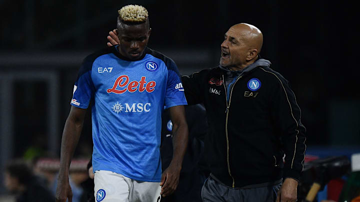 Osimhen e Spalletti Osimhen e Spalletti