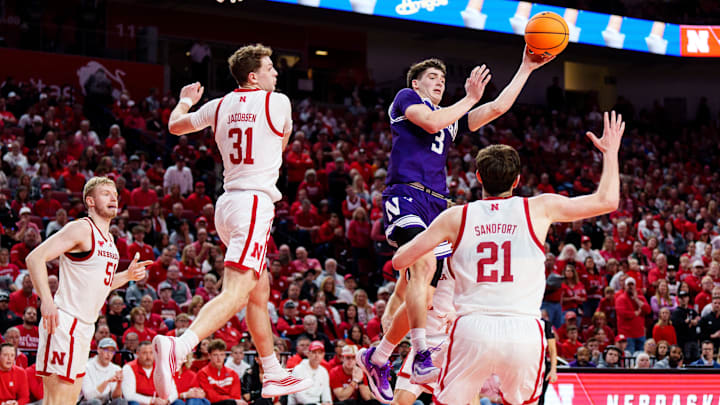 Nebraska's stifling defense kept Northwestern under 50 points in a 68-49 win Saturday.