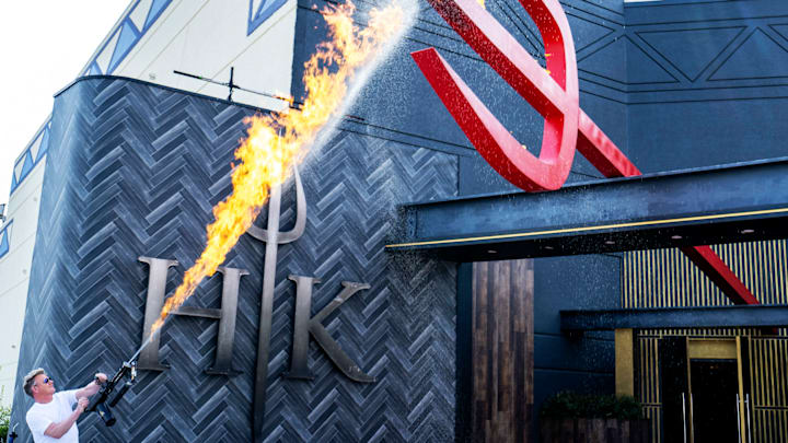 HELL’S KITCHEN: Gordon Ramsay in the Season 23 Premiere of HELL’S KITCHEN: HEAD CHEFS ONLY Airing Thursday Sept. 26 (8:00-9:02 PM ET/PT) on FOX. CR/ Jeff Neira / FOX. ©2024 FOX Media LLC.