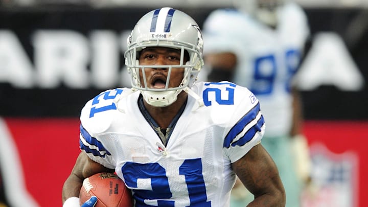 Dallas Cowboys cornerback Adam Jones against the Arizona Cardinals at University of Phoenix Stadium Dallas Cowboys cornerback Adam Jones against the Arizona Cardinals at University of Phoenix Stadium