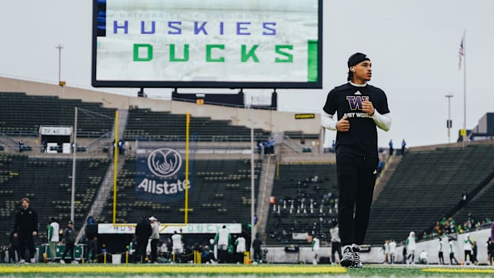 Demond Williams Jr. will be the UW starting quarterback in 2025.