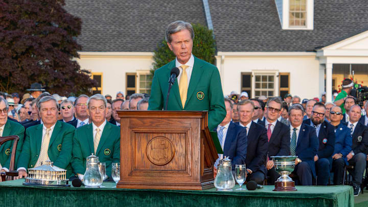Augusta National Golf Club chairman Fred Ridley says that slow play is plaguing golf. 