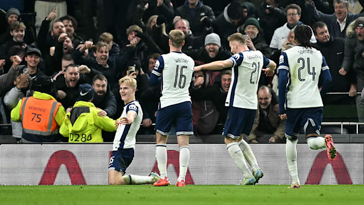 Tottenham edged past Liverpool thanks to Lucas Bergvall's winner