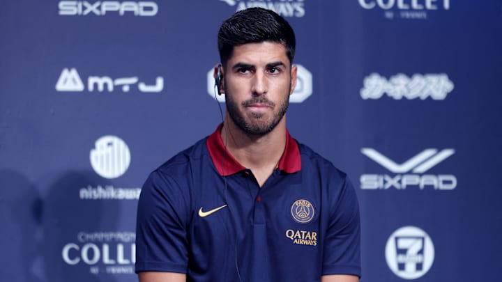 Marco Asensio a signé au Paris Saint-Germain cet été jusqu'en 2026. 
