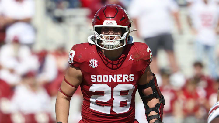 Oklahoma linebacker Danny Stutsman.