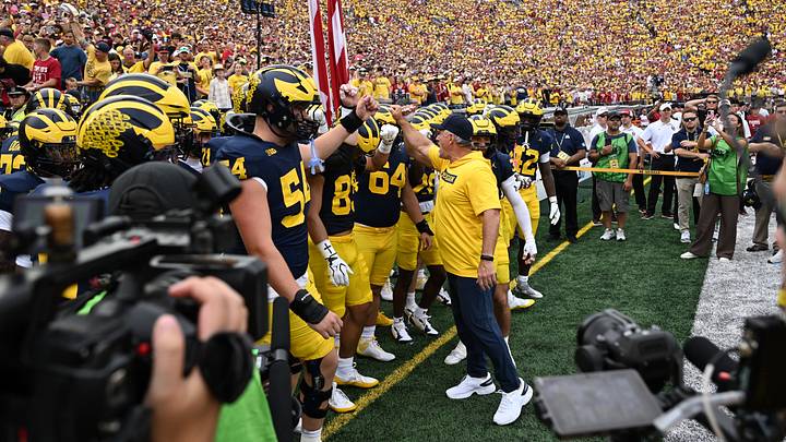 COLLEGE FOOTBALL: SEP 12 Oklahoma at Michigan COLLEGE FOOTBALL: SEP 12 Oklahoma at Michigan