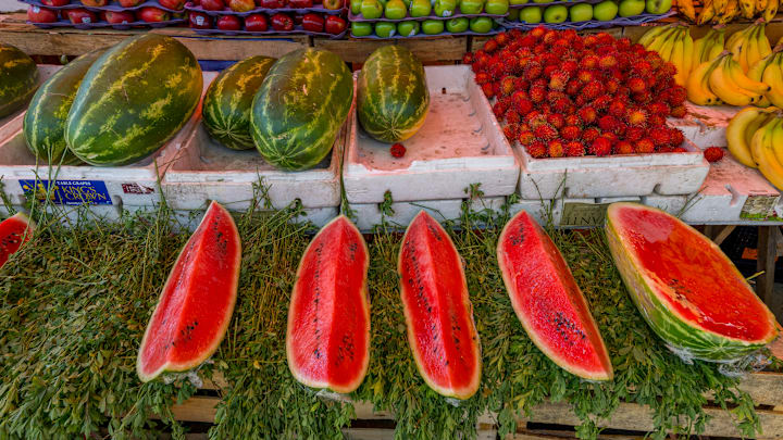 Produce stands 