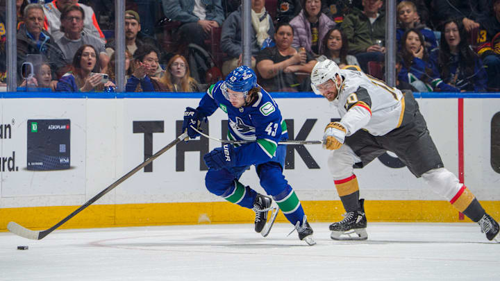 Vegas Golden Knights v Vancouver Canucks Vegas Golden Knights v Vancouver Canucks