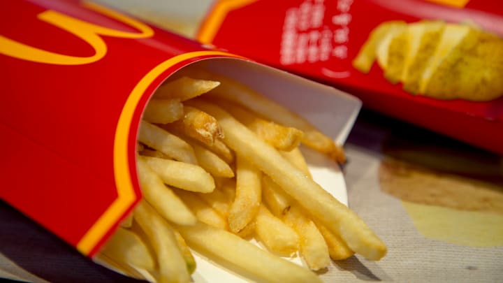 Fried chips of McDonald's...