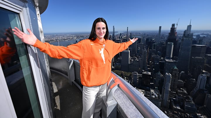 WNBA Draftees Light the Empire State Building