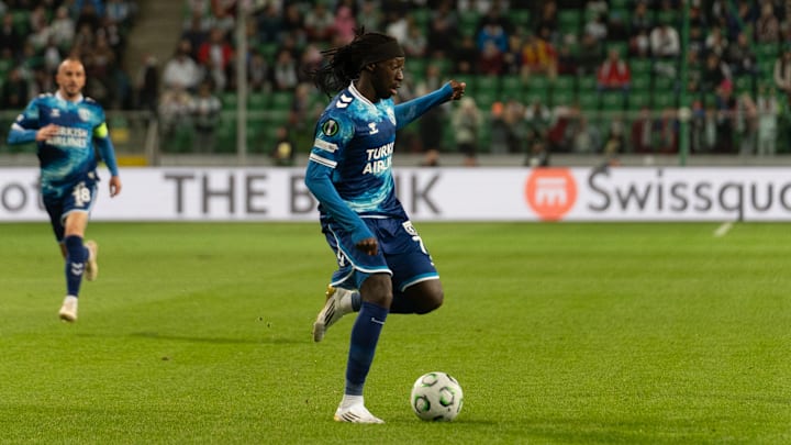 Tanguy Coulibaly für Samsunspor in der Conference League