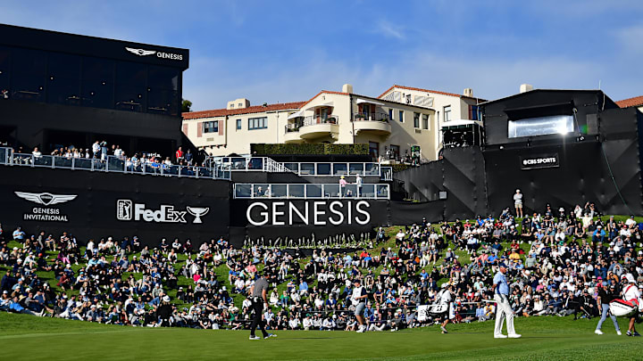 The Genesis Invitational is usually played at Riviera Country Club. This year, however, it'll be at Torrey Pines. 