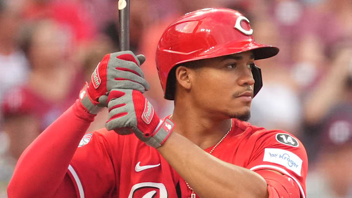 Cincinnati Reds outfielder Noelvi Marte Cincinnati Reds outfielder Noelvi Marte