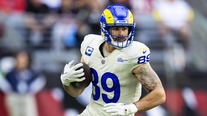 Los Angeles Rams tight end Tyler Higbee.