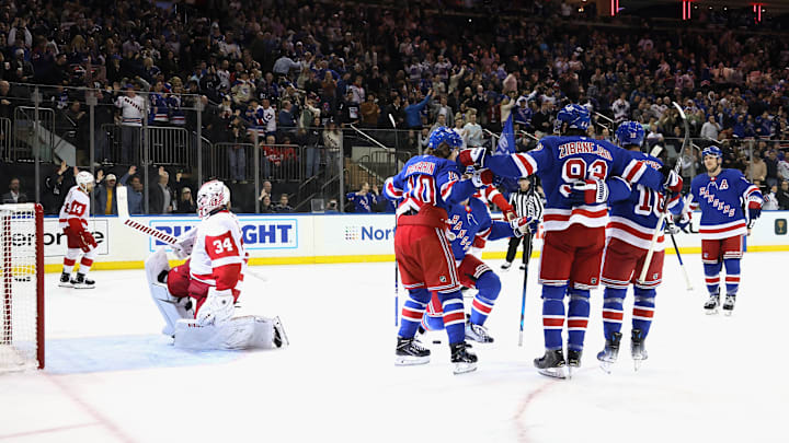 Detroit Red Wings v New York Rangers