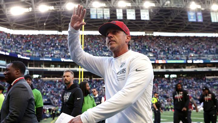 San Francisco 49ers head coach Kyle Shanahan 