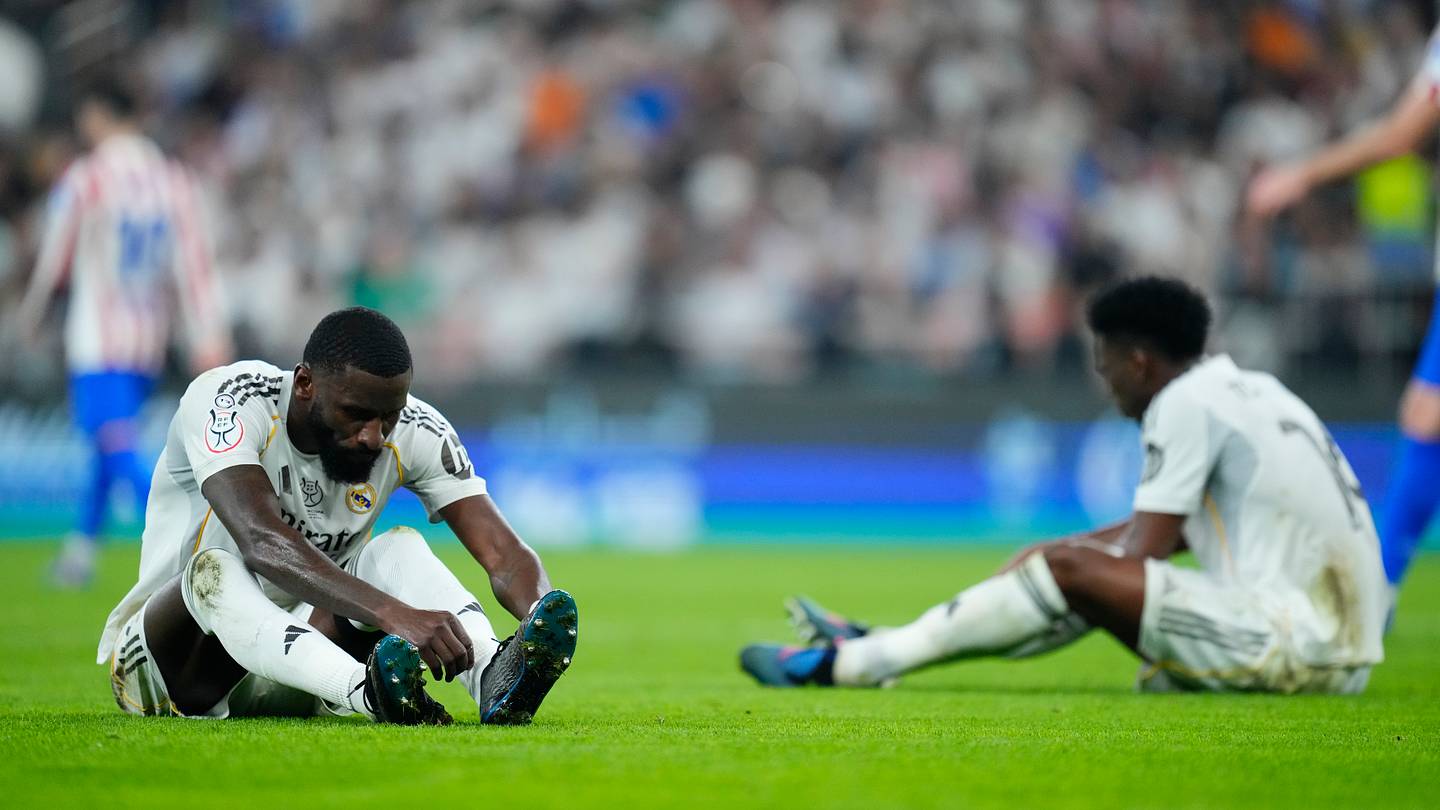 Lesionados y sancionados del Real Madrid para enfrentarse al Levante