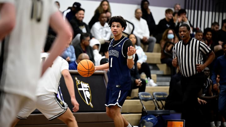 James Wilson of Rancho Christian commanding traffic against St. Francis in the CIF Southern Section Division 1 playoffs. James Wilson of Rancho Christian commanding traffic against St. Francis in the CIF Southern Section Division 1 playoffs.