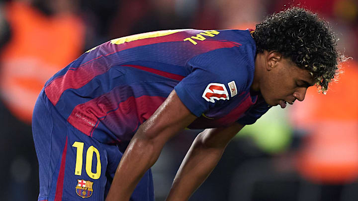 Lamine Yamal est blessé avec le Barça.