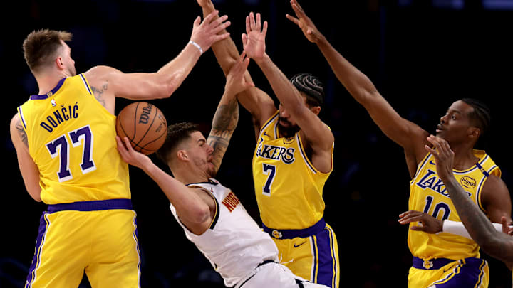 Denver Nuggets v Los Angeles Lakers