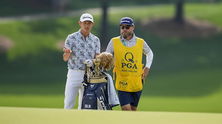Collin Morikawa split with his caddie, Joe Greiner, after five events together. 