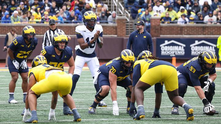 COLLEGE FOOTBALL: APR 18 Michigan Spring Game