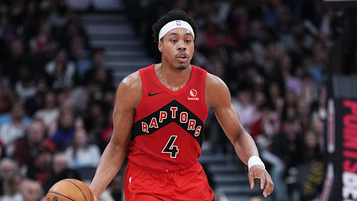 The Toronto Raptors and forward Scottie Barnes are favored on April 9. 