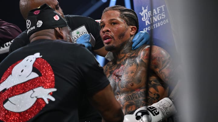 GERVONTA DAVIS (30-0-28) of Baltimore, Maryland defeats FRANK MARTIN (18-1-12) on June 15, 2024.