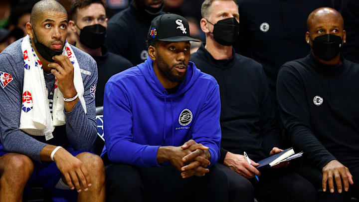Kawhi Leonard sufrió una seria lesión en la postemporada de 2021 con los Clippers