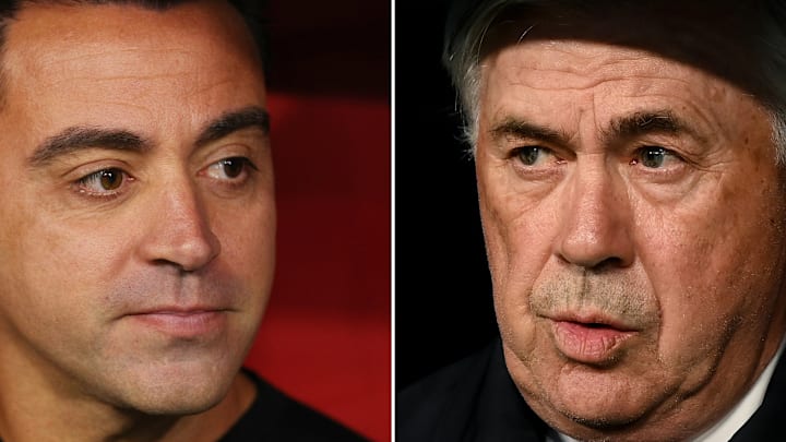 Xavi Hernandez, Carlo Ancelotti Xavi Hernandez, Carlo Ancelotti