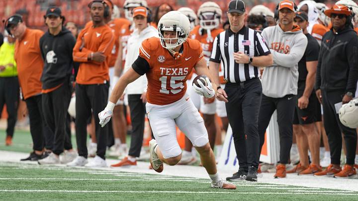 Michael Masunas, 2026 Texas Spring Football Game