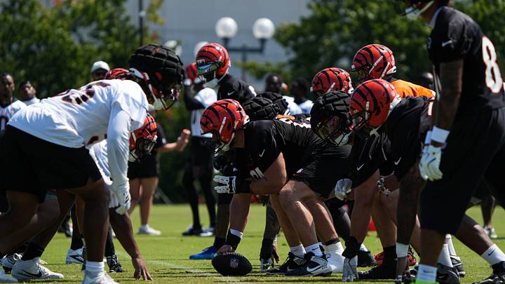Bengals continue to train during the preseason on Wednesday August 26, 2026. Bengals continue to train during the preseason on Wednesday August 26, 2026.