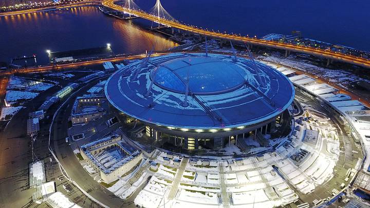 The Krestovsky Stadium was planned to host the game The Krestovsky Stadium was planned to host the game