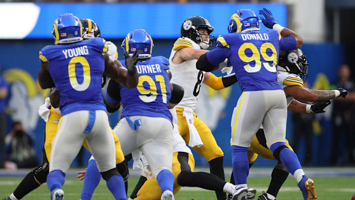 Aaron Donald, Kobie Turner, Byron Young, Los Angeles Rams