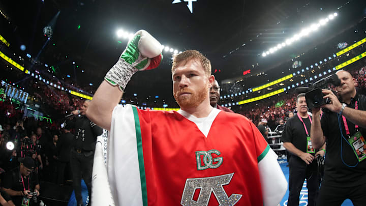 Canelo Alvarez for the fight against Gennadiy Golovkin.