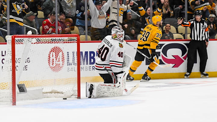 NHL: JAN 29 Blackhawks at Penguins NHL: JAN 29 Blackhawks at Penguins