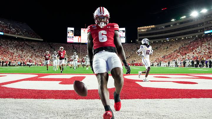 Wisconsin Badgers running back Darrion Dupree. Wisconsin Badgers running back Darrion Dupree.