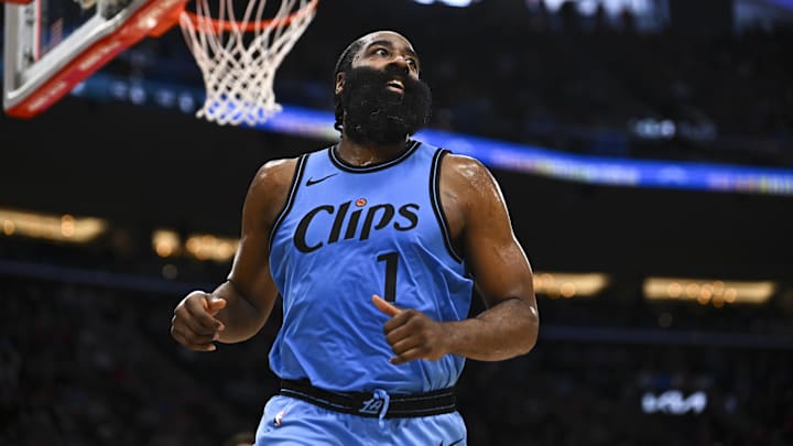 LA Clippers guard James Harden.