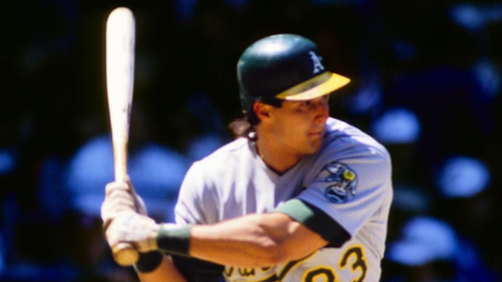 Oakland Athletics Outfielder Jose Canseco