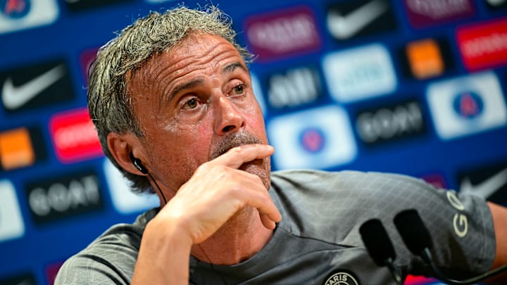 Luis Enrique - PSG Luis Enrique - PSG